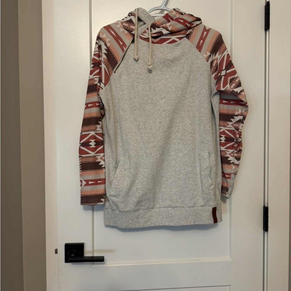 Ladies ampersand hoodie